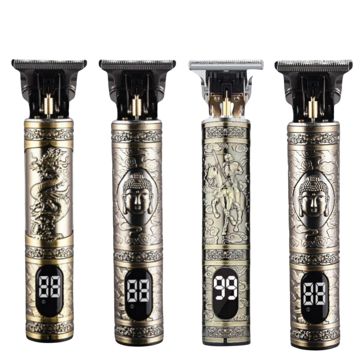 Cortapelos eléctrico profesional T9 – máquina de peluquería recargable para esculpir y afeitar