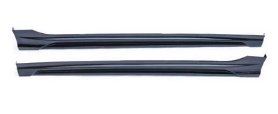 rear lip, front shovel, front lip, Spoiler - side-skirt-glossy-black