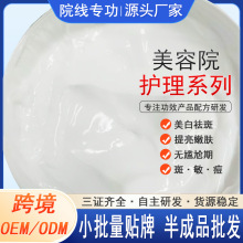 外贸OEM跨境订制美院白里透红祛斑霜半成品 日霜晚霜珍珠膏代加工
