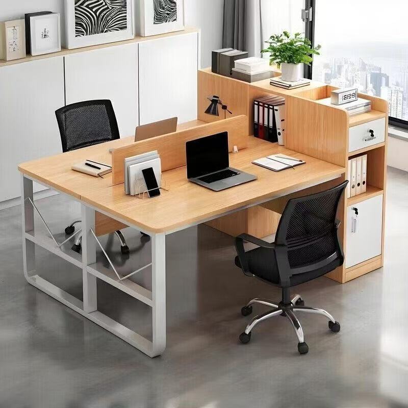 Simple Modern Computer Desk for Company Employees, Office Desk for Employees, Simple Office Desk for Home Use Simple Modern Computer Desk for Company Employees, Office Desk for Employees, Simple Office Desk for Home Use