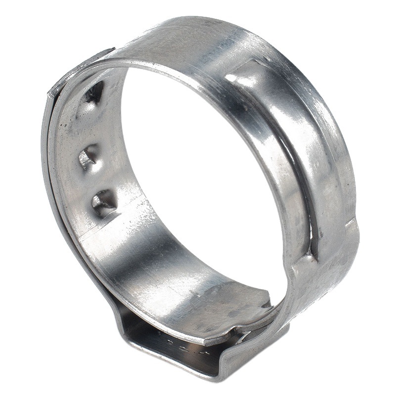 Tianyuan abrazadera de manguera abrazadera de acero inoxidable 304 abrazadera de tubo de coche abrazadera de tubo de hebilla de oreja única abrazadera no polar tubería de agua de Amazon