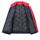 Winter cotton-padded jacket men's and women's overalls thickened cold-proof warm reflective strip jacket cotton-padded jacket outdoor labor protection cold storage site