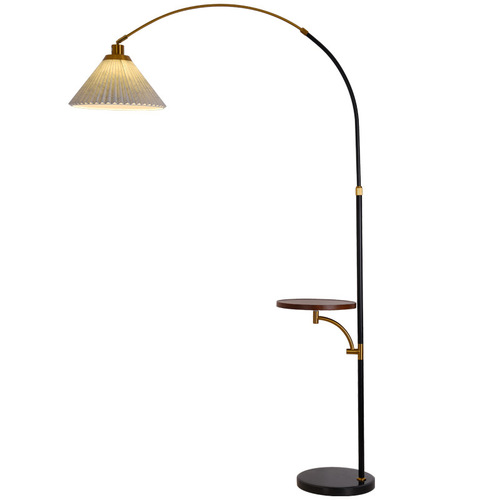 Nordic floor lamp light luxury living room sofa corner storage wireless charging fishing lamp retractable floor table lamp