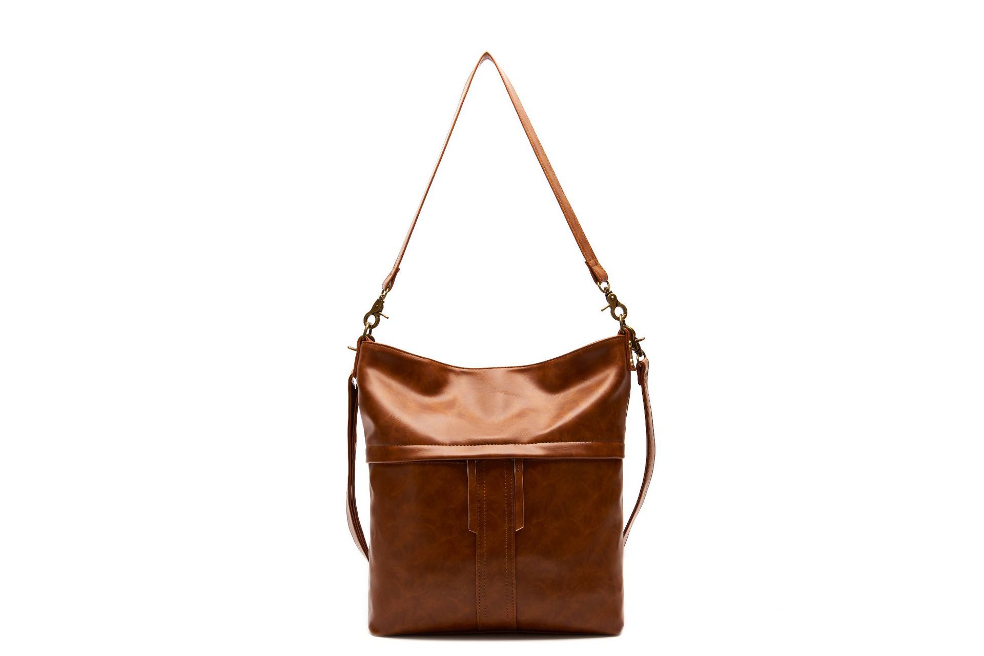 Women's Single Shoulder Crossbody Bag Soft Leather Gradient_voghion.com