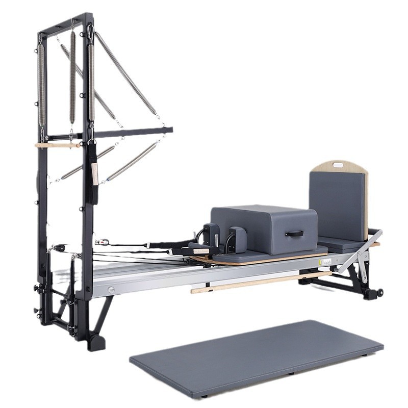 Pilates cama de aleación de aluminio semi-elevada gimnasio de enseñanza privada sala de yoga hogar fitness Pilates set de cinco piezas
