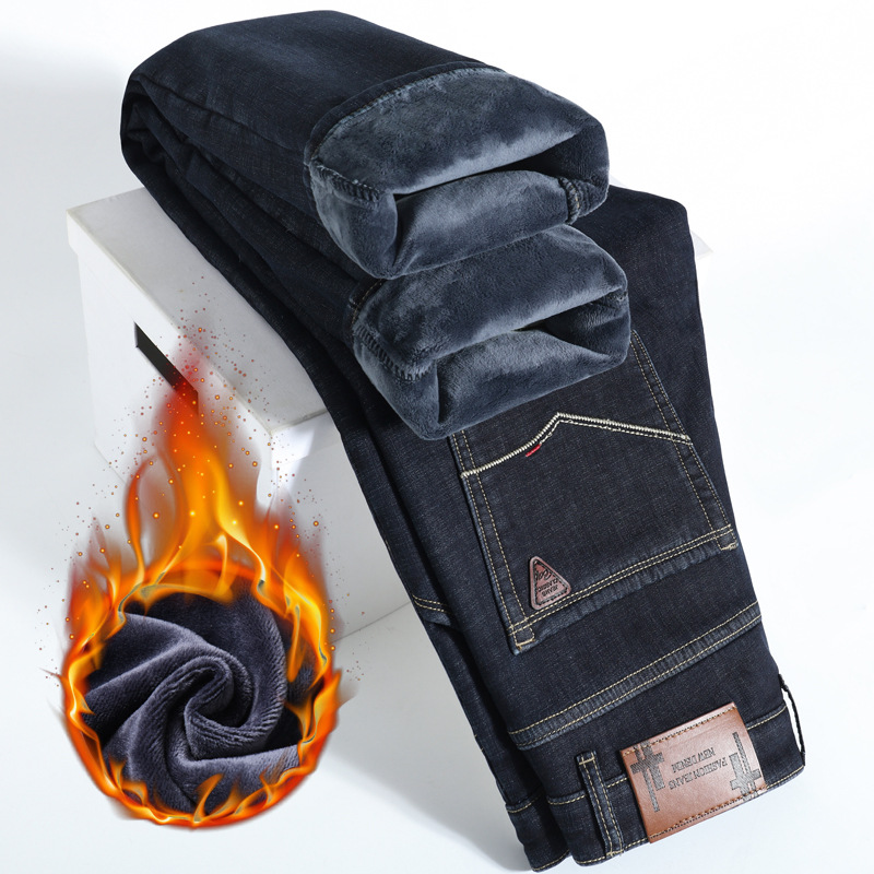 Winter plus velvet 3399 blue and black