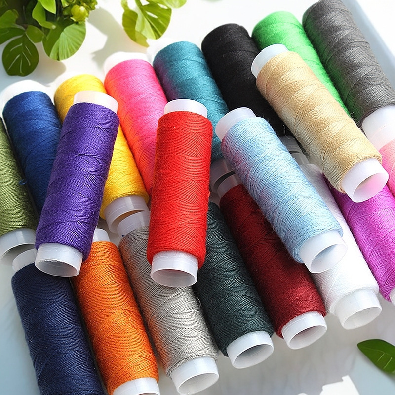 in stock Color Small Roll Sewing Thread Bold Handmade DIY Accessories Sewing Line Jeans Sewing Line Bag Line in stock Color Small Roll Sewing Thread Bold Handmade DIY Accessories Sewing Line Jeans Sewing Line Bag Line