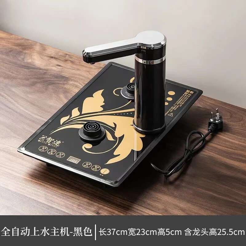 家庭用ケトル、埋め込み電磁茶ストーブ、全自動給水、オールインワンティーテーブル、お茶作り専用|undefined