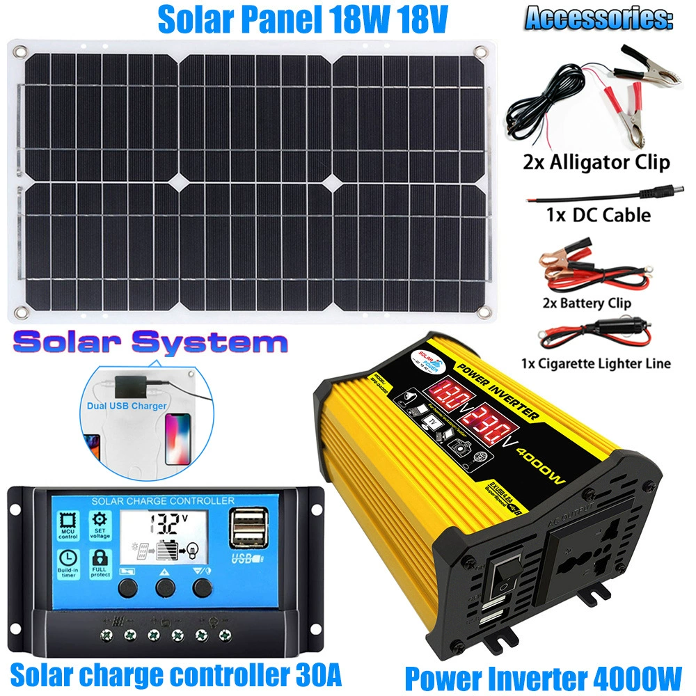 Smart controller solar-powered, 12v, 220v, 110v