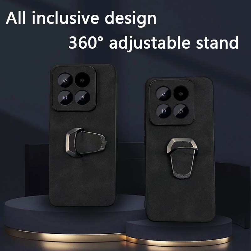 High-End Sheepskin Leather Phone Case Suitable for Mi 13T/13Tpro/14T/14Tpro High-End Light Luxury