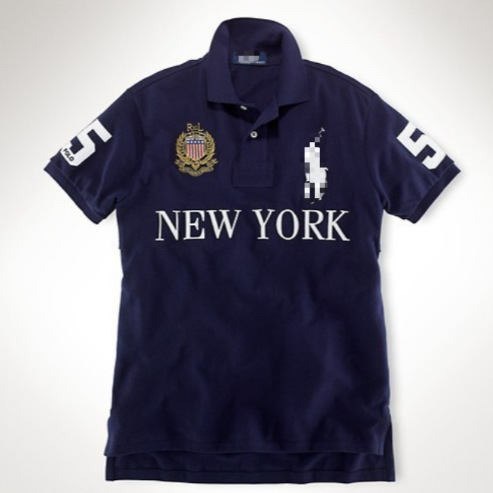 夏季男装跨境POLO衫翻领刺绣大马城市款休闲大码上衣t恤polo短袖