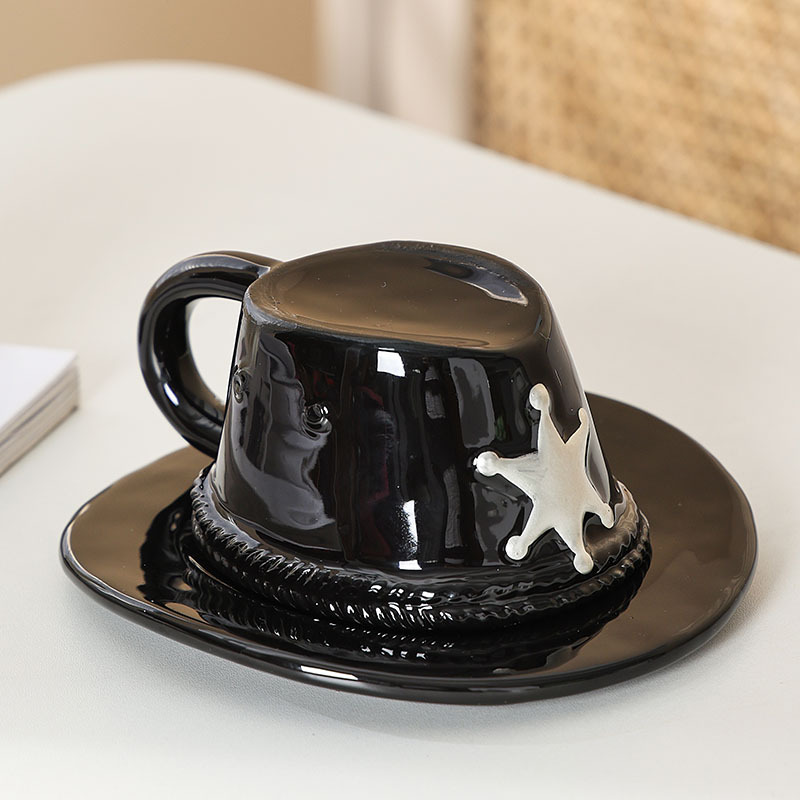 Alta calidad de la cara de la moda nórdica de té de la tarde tazas de café platos de oficina tazas de agua para parejas tazas de desayuno casero tazas de leche