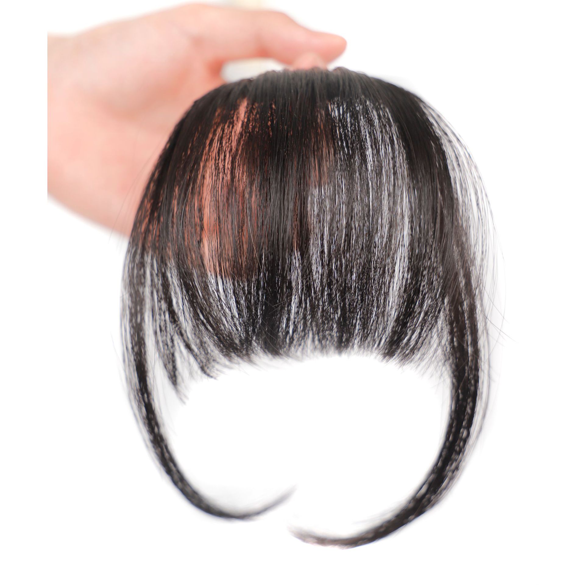 Spot wholesale chemical fiber wig air bangs Sideburns light fake bangs women's neat bangs wig piece