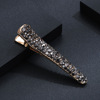 Hairgrip, scalloped bangs, hair accessory, Korean style, simple and elegant design, diamond encrusted