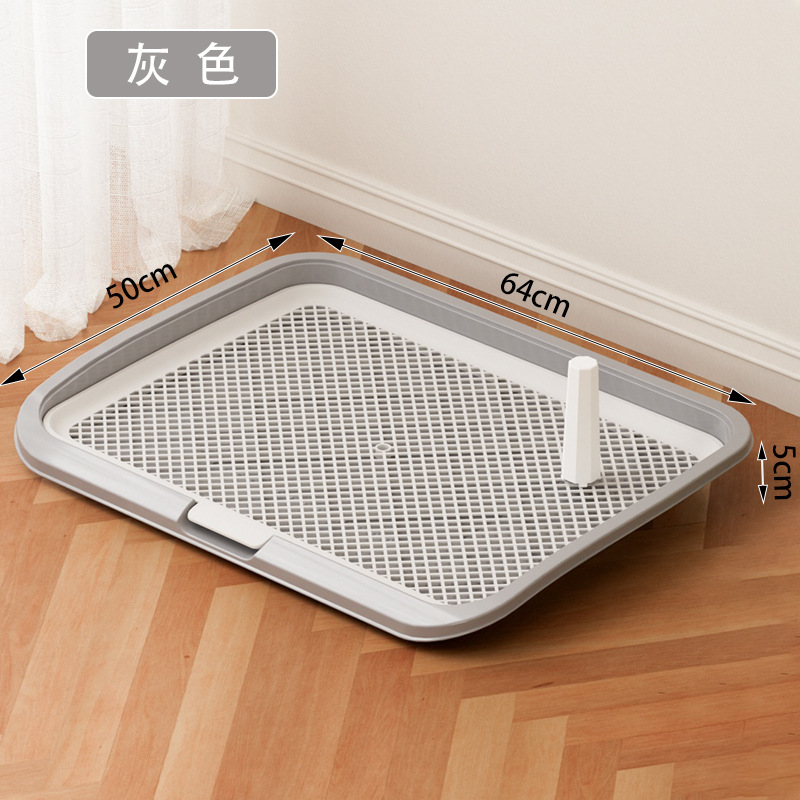Inodoro de perros supergrande anti-derrames con columna vertical desmontable lavable lavabo de excremento de planta de lavabo de excremento de excremento