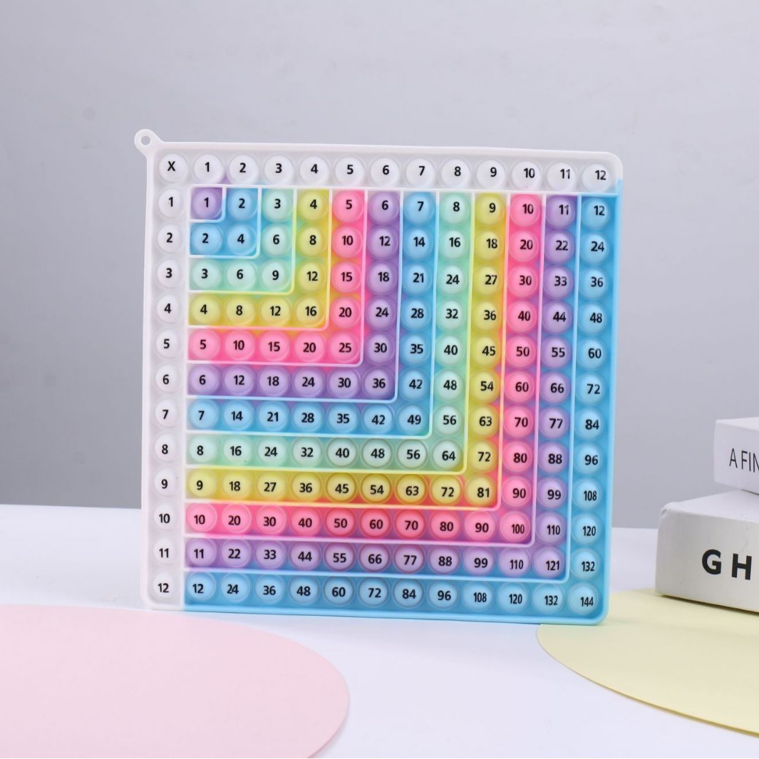 12x12 entrenamiento de pensamiento matemático multiplicativo para matar ratas pioneros juegos puzzle por juguete de Ciencia y educación portátil