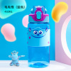 Disney, plastic children's cup for water with glass for kindergarten, handheld cartoon glass, case, 3D