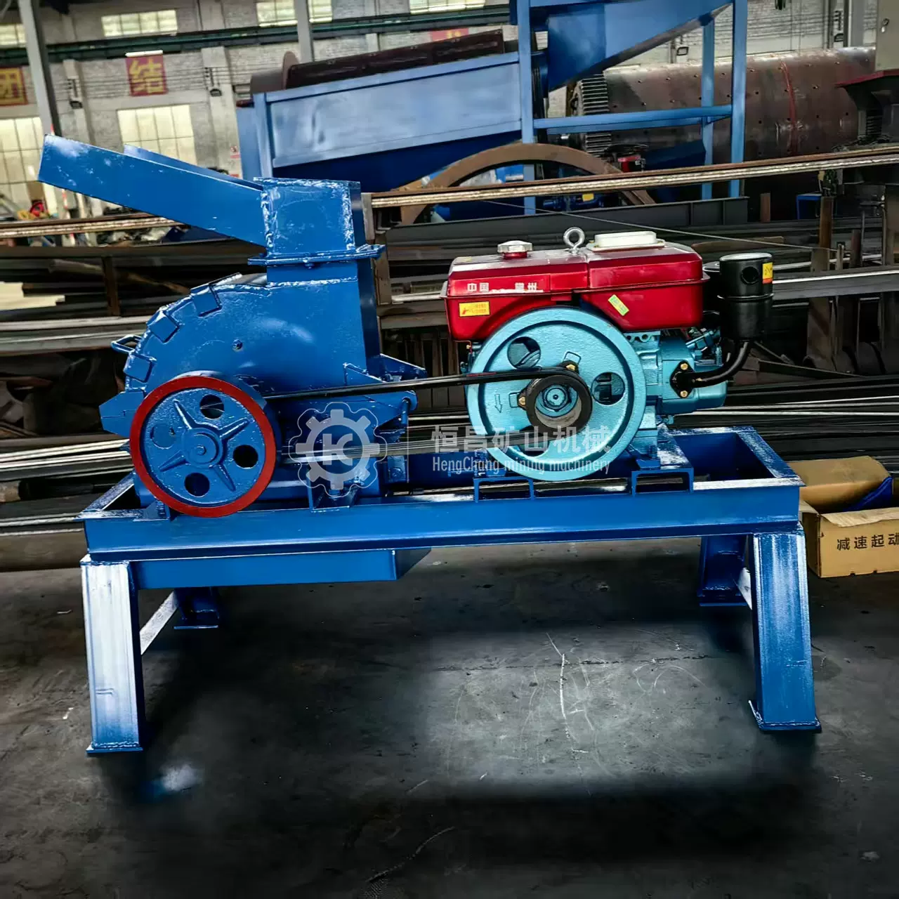 柴油200*500打砂机出料3毫米以下 配套摇床选矿设备 江西厂家直销