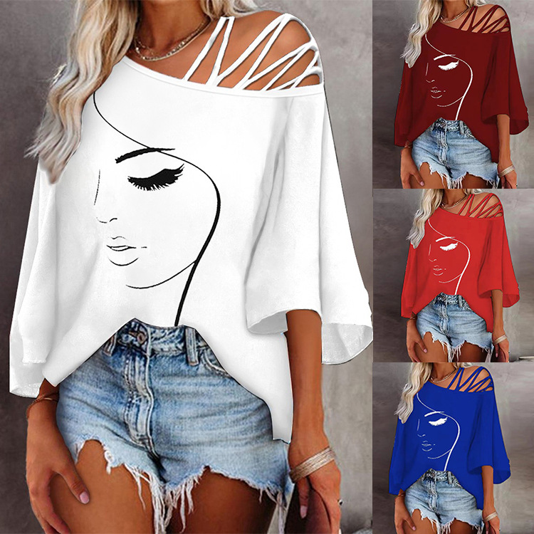 autumn fashionable T-shirt for leisure