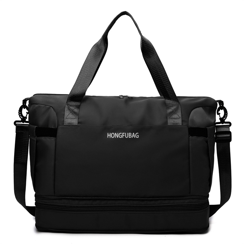 Bolsa de yoga expandible de gran capacidad, bolsa de viaje de mujer, bolsa deportiva casual simple, bolsa de ejercicios de negocios, bolsa de equipaje universal
