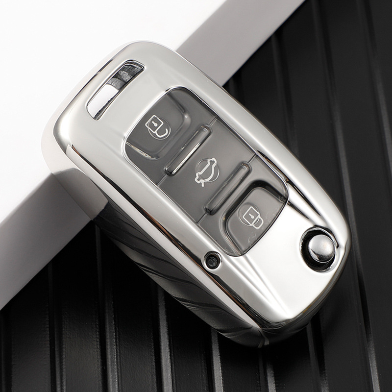 Adecuado para wuling hongguang s caso clave rongguang V wuling luz coche control remoto clave caso protector hebilla Shell venta al por mayor