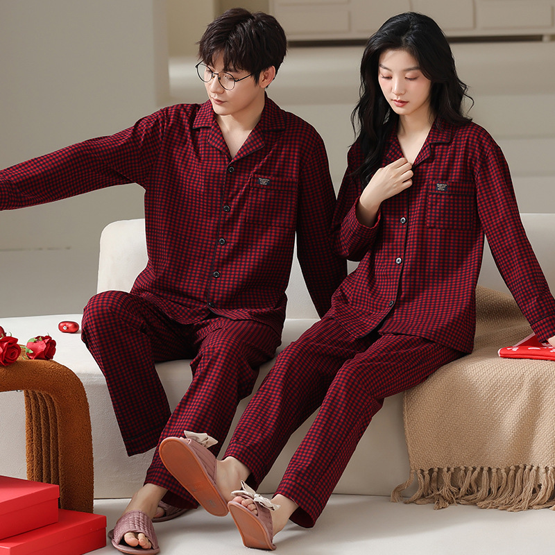 8525 (격자 무늬 세트 긴 소매)