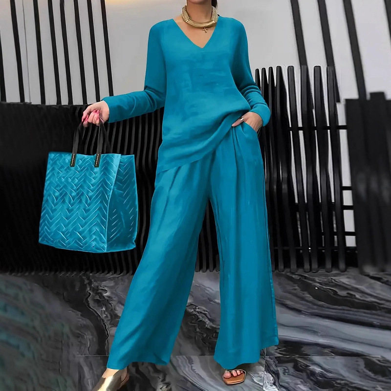 In-Stock European and American Women's Clothing 2026 Spring and Autumn Casual Travel Set for Women, Available on Independent Platforms, Amazon, Tiktok In-Stock European and American Women's Clothing 2026 Spring and Autumn Casual Travel Set for Women, Available on Independent Platforms, Amazon, Tiktok