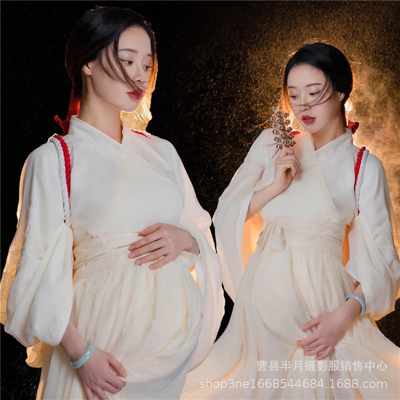 Maternity photo clothing Shenming girl Hanfu ancient costume chinese style studio pregnant women's theme photo photo photography clothing Maternity photo clothing Shenming girl Hanfu ancient costume chinese style studio pregnant women's theme photo photo photography clothing