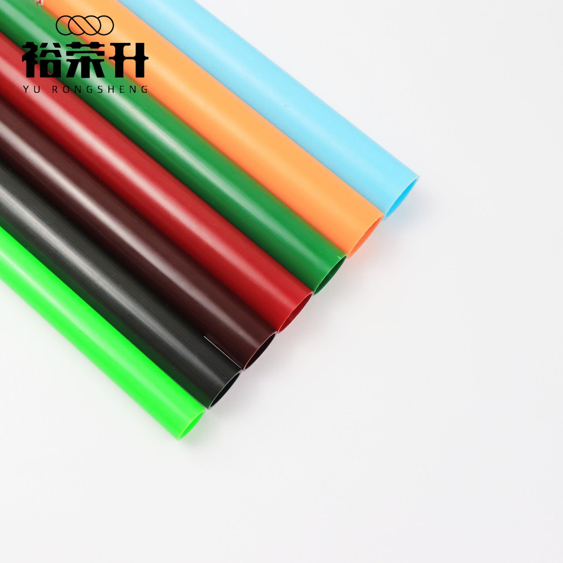厂家定制彩色PVC硬管 pp空心杆塑料包装管 沐浴露按压泵头PE吸管