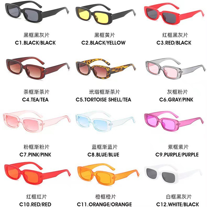 Gafas de sol cuadradas UV400 para hombre y mujer image 3