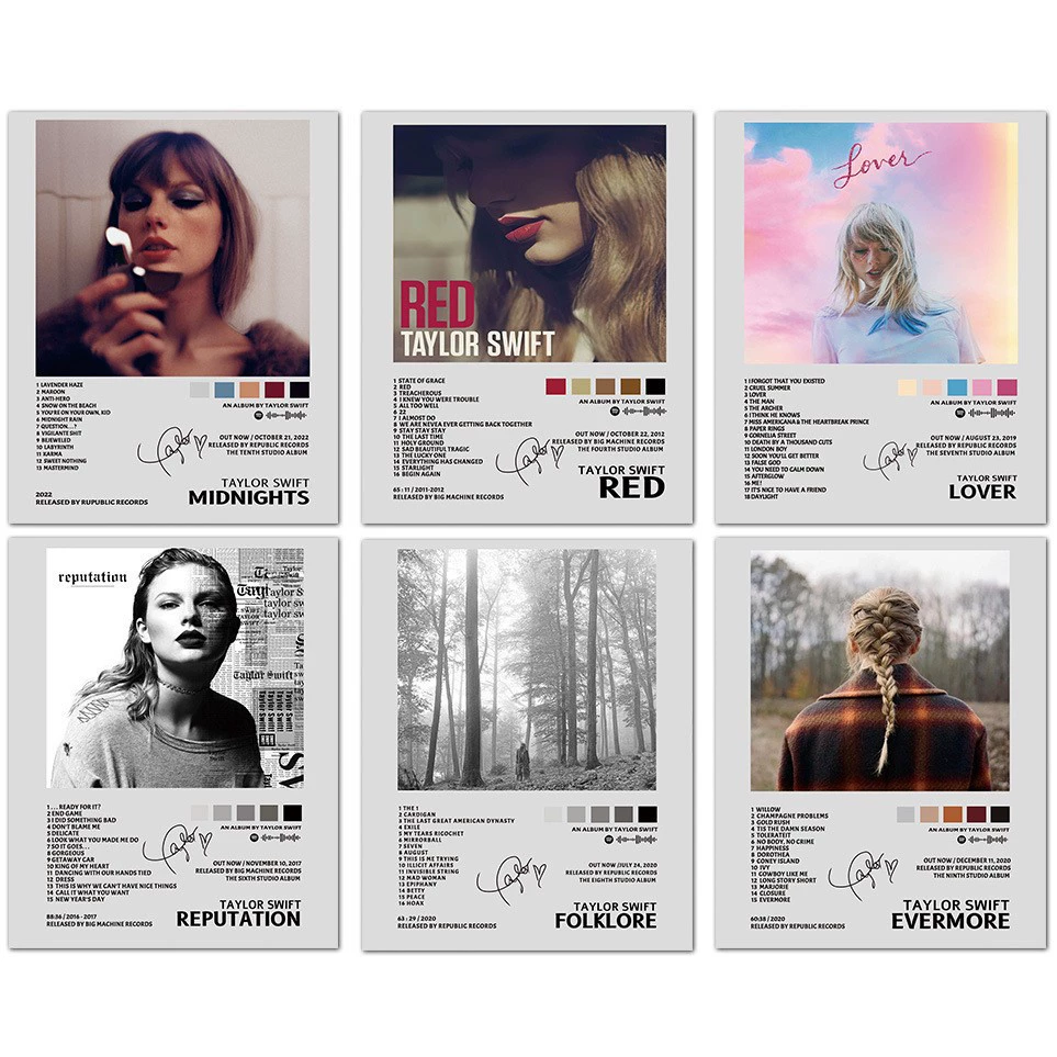 Тейлор Свифт формовочная музыкальная музыка украшение ядро Taylorus блок звезда звезда альбом постер постер