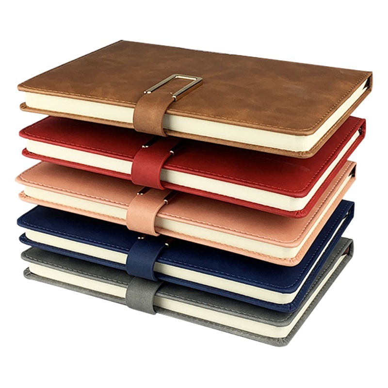 A5 Business Notebook Logotipo personalizado Bloc de notas Subconjunto de hebilla magnética de oficina creativa Cuaderno de diario al por mayor