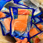 冷冻进口智利三文鱼块 5kg整箱 三文鱼排 餐饮日料自助西餐料理