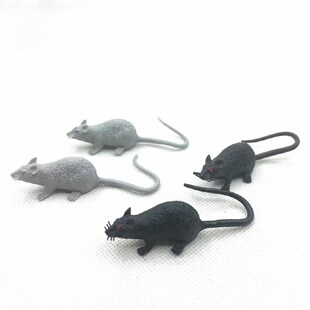 7*2CM cross-border simulation mouse Halloween scary spoof black mouse April Fool's Day toy mini mouse