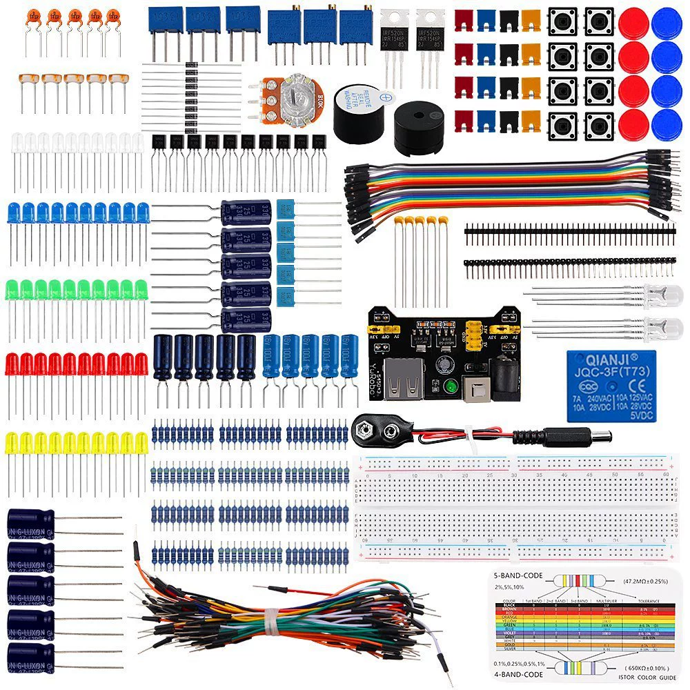 UNO R3 базовый комплект входа breadboard, мостик, резистор Uno R3