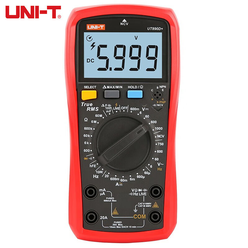 UNI-T UT890D + Real Valor Significativo Método Universal Digital