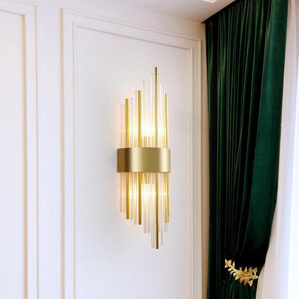 Modern and minimalistic sconce for corridor