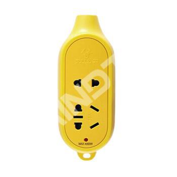 GN-C3D 16A 250V 无线 无线摔不烂插座 黄色