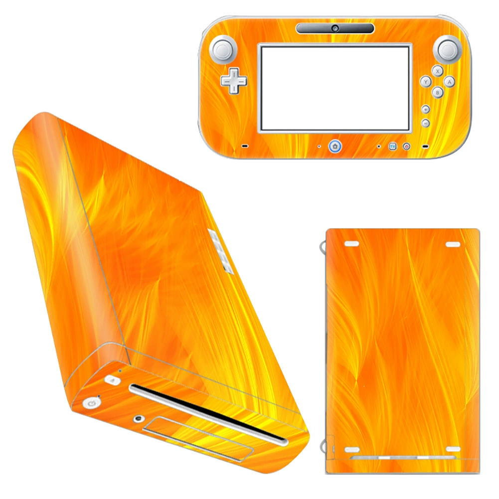 Xiangyi Nintendo Wii U Wiiu игровая приставка Спецификации патч PVC материал Голубое пламя Came