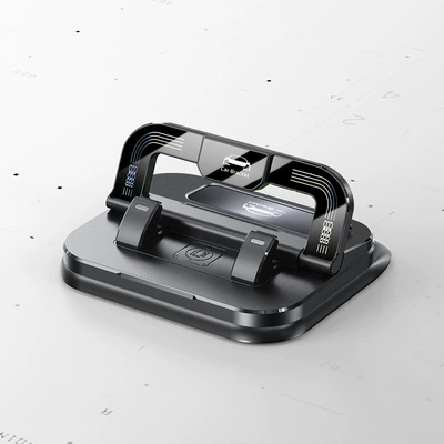 with Temporary Parking Number Plate – Car phone holder - without-number-platepure-black