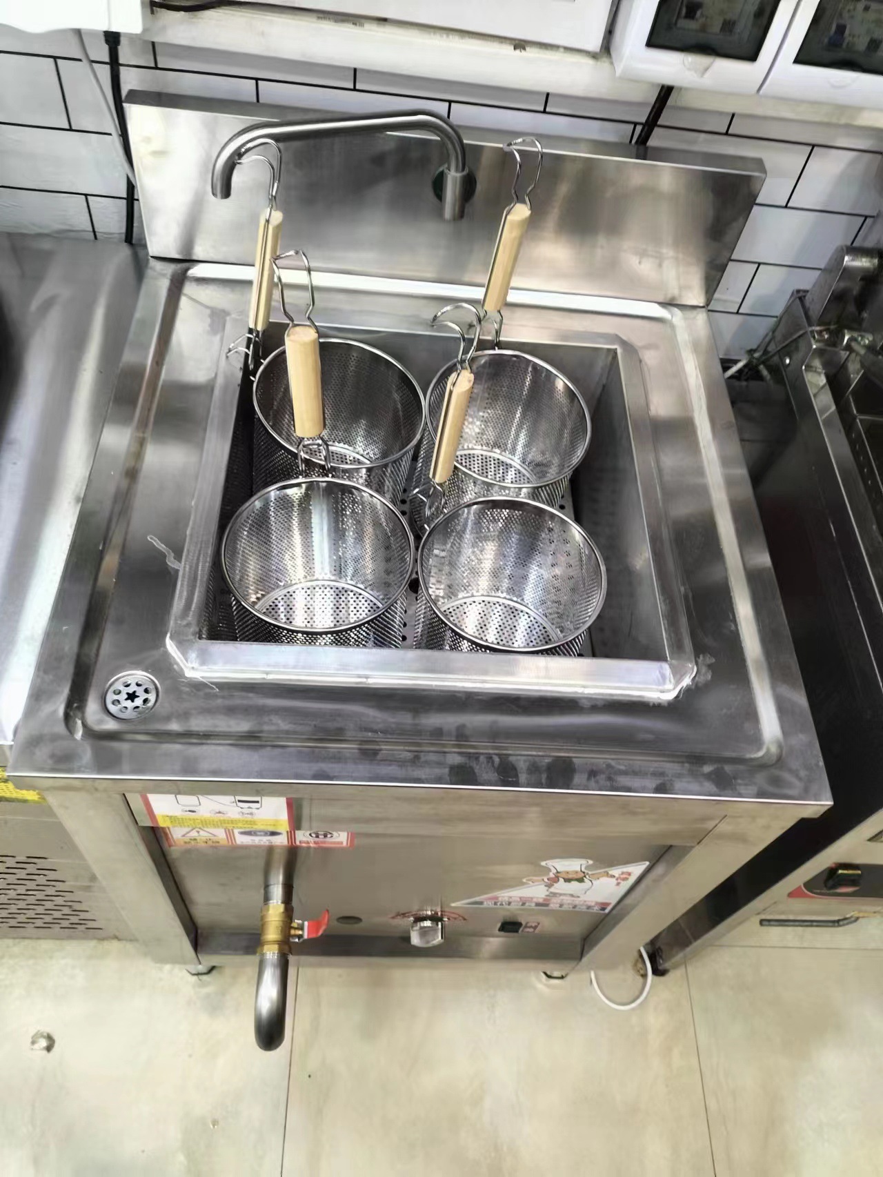 horno de verduras, horno de arroz de gas comercial, horno de arroz de almidón, horno de arroz