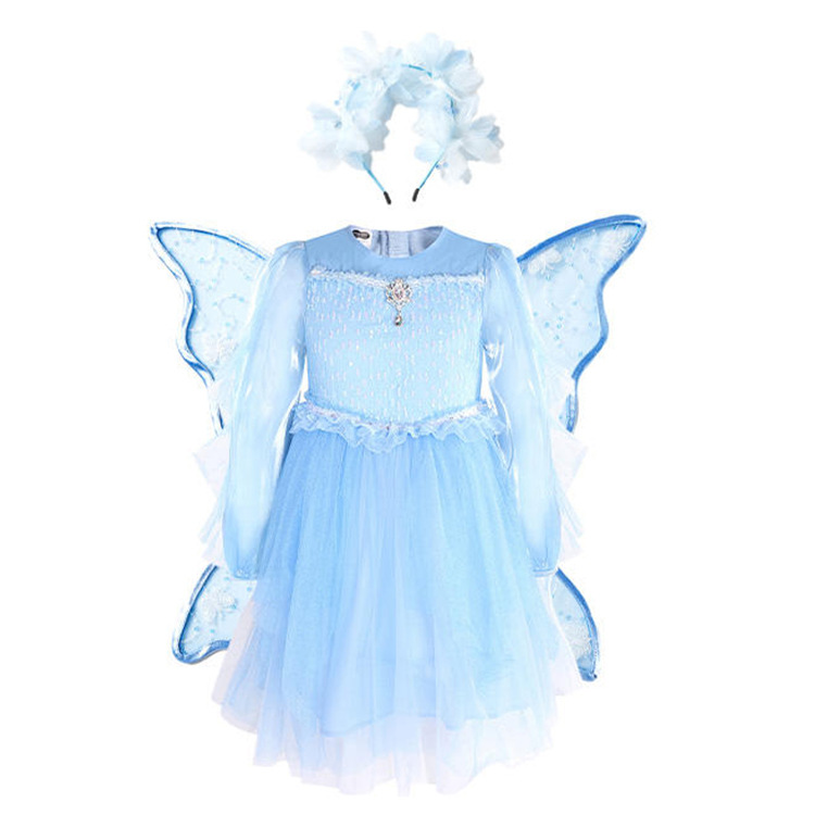 Chunhihua Fairy Princess dress Performance Clothes Little Fairy Children 's Dream Dream set netscreen Dream Dream Dream Elf Dream
