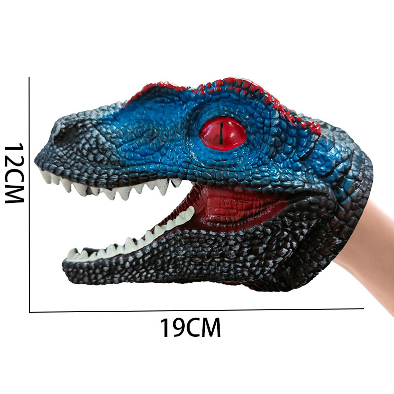 Marioneta de mano de velociraptor mediano