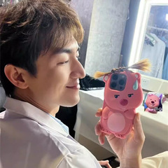 Lin Huan's Rubi iPhone 14/13 Compatible 12/11 Apple 15 Pro Max Phone Case with Anti-Slip Silicone