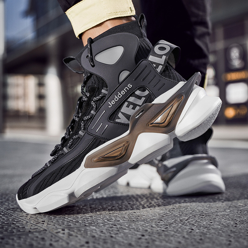 Botas Martin negras para hombres, zapatos deportivos de punta alta de verano para hombres, zapatos de aumento de altura para hombres, aumento de 10cm dentro de 12cm para hombres