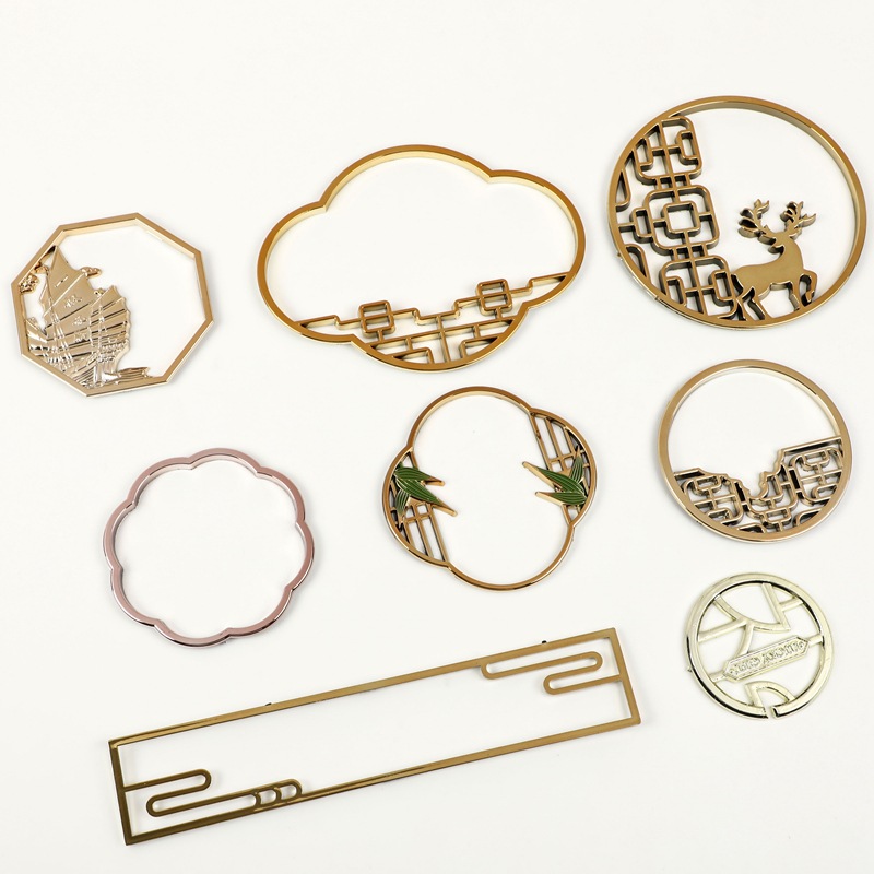 定制批发金属标签指甲油玻璃瓶标牌茶叶标酒标香水弧度铝标铭牌