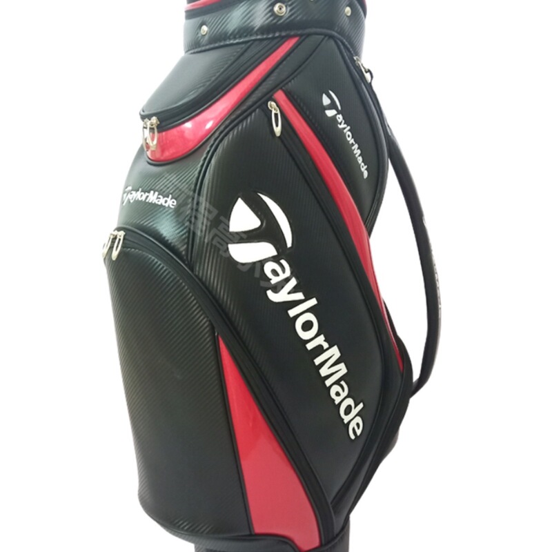 TM高尔夫球包新款PU料职业球袋golf标准男包球队logo红色|undefined