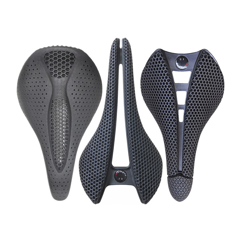 2024 Cross-Border Hot-Selling Mountain Bike Saddles 3D Saddles Road Bike Cushion Seat Shock Absorption