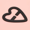 07#heart shaped black