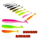 Paddle Tail fishing lures soft plastic baits bass trout Fresh Water Fishing Lure